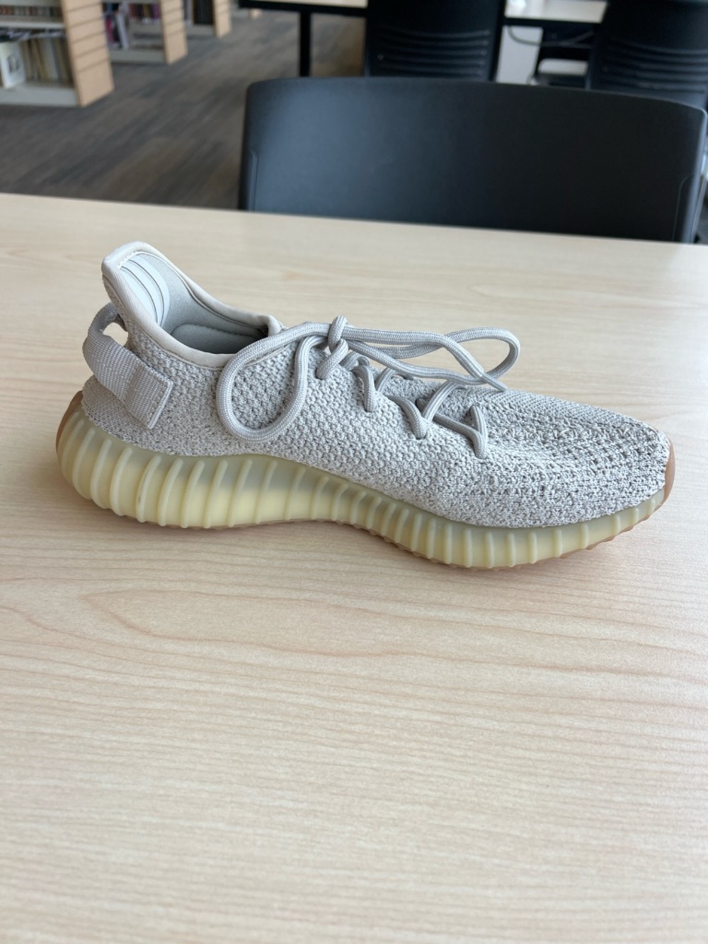 YEEZY x Adidas 350 V2 sesame sneakers neutral modern futuristic streetwear 6.5 - Picture 10 of 12